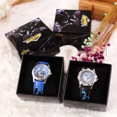 China Hot Sale Fashion Silicone Casual Kids Watch Boys Cute Girl Child Quartz Wrist Watch Cartoon Watch With Box Set Gift Kids Watches for sale