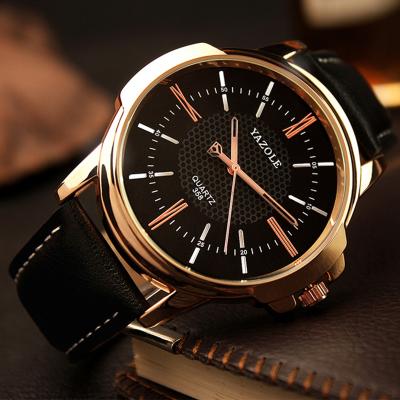 China Yazole Luminous Luxury Famous Men's Watches Customize Watches Logo Business Men's Watch Clock Fashion Male Quartz Relogio Masculino for sale