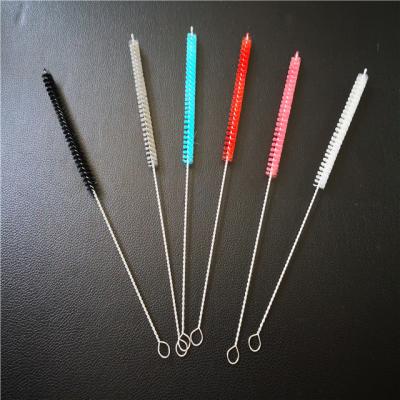 China 2019 Sustainable Tattoos Equipment Set Nylon Stainless Steel Pipes Multifunction Cleaning Brush for sale