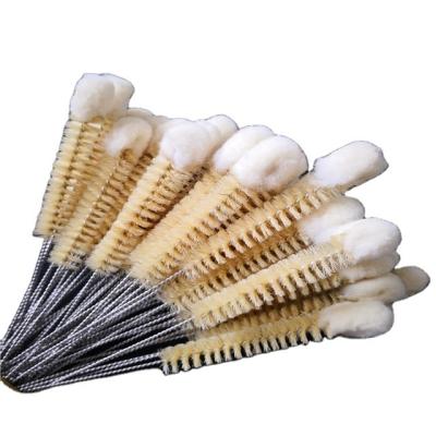 China Factory Price Viable Twist Brush Applicator Tube Codenser Tube Cleaning 304 Stainless Steel Cleaner Set for sale