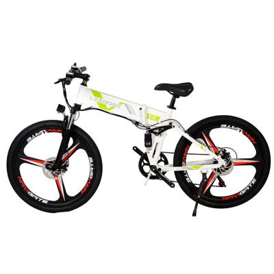 China Aluminum Alloy Frame 7 Speed ​​Snow Beach Tire Ebike 350/500w Tire Bike New Model Big Fat Aluminum Alloy Folding Electric Bicycles for sale