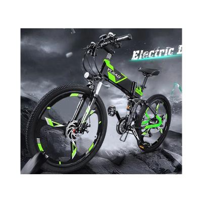 China Manufacturers wholesale 350w brushless aluminum alloy 26 inch folding electric bike for sale