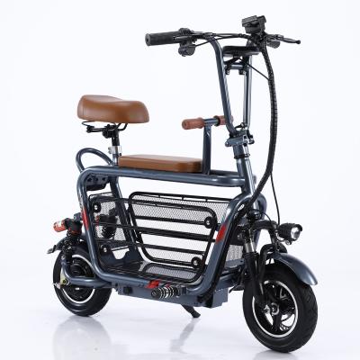 China 2021 Hot Sale 48V Women 10 Inches Sit Down Electric Scooter With Pets for sale