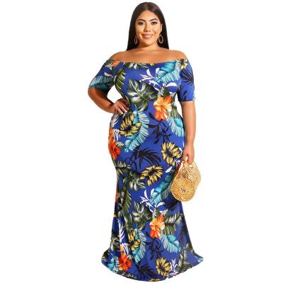 China 2022 New Arrivals Viable Plus Size Women Dress Women Long Dress Plus Size Dress Women Plus Size Clothing for sale