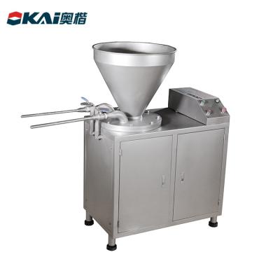 China Hydraulic high quality fast stuffer/filler sausage filler machine for making sausage makers/sausage machine for sale