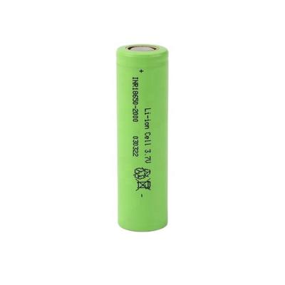 China China's leading factory 2000mAh 3.7V 15C lithium ion batteries rechargeable battery communication high speed 18650 cells packs for e-bikes for sale