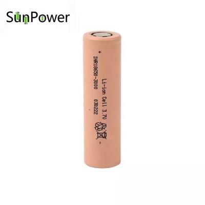 China Machine- Factory 3000mAh 3.7V 5C Main Battery Motorcycle 18650 Rechargeable Electric Bicycle Batteries Lithium Ion Battery for sale