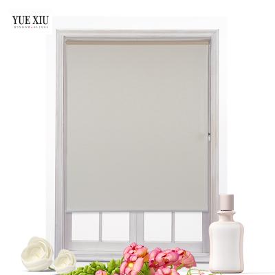 China French Door Commpetive Price High Quality Roller Blinds , Semi Manual Blackout Roller Shades Curtain for sale