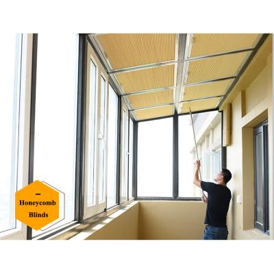 China Modern Hot Selling Shades Skylight Shade Honeycomb Cellular Roller Blinds for sale