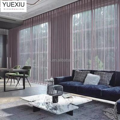 China Eco-friendly Premium Vertical Sheer Window Blinds Shade Curtains Living Room for sale