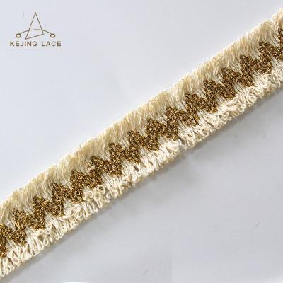 China Bags Wholesale Crochet Bend Strip Trims Jacquard Trimmings for sale