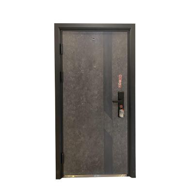 China Customized Bulletproof Cold Rolled Steel Doors Apartment Security Entrance Metal Security Exterior Doors From China for sale