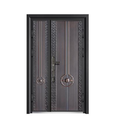 China China Manufacturer Cheap Exterior Steel Security Door Bulletproof Design For House for sale