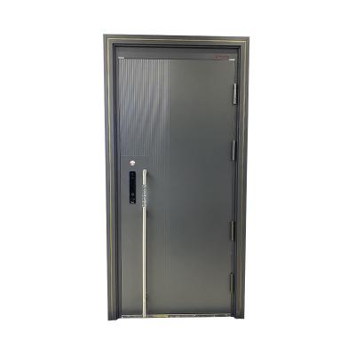 China Hot sale of new design bulletproof steel door for exterior apartment steel door for sale