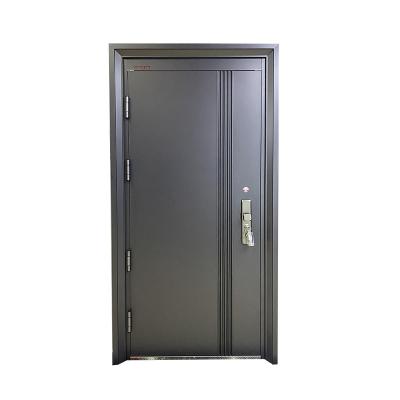 China Bulletproof Front Entrance Steel Security Door High Security Front Steel Security Door Stainless Design Entry Room for sale