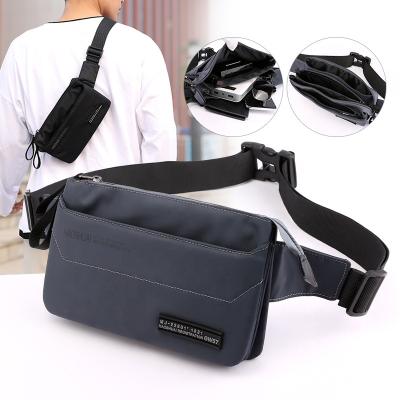 China Popular Outdoor Fashion Transparent Anti-theft Amazon Fanny Pack Waterproof Waist Sling Bum Bag For Women Men for sale