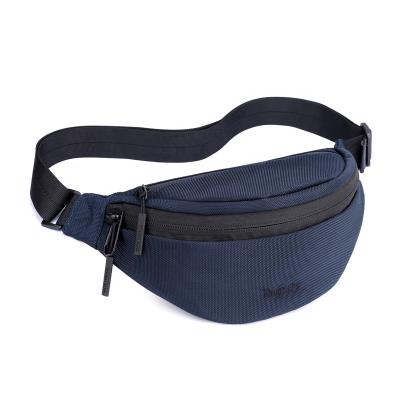 China Wholesale Promotion Anti-theft Polyester Sports Running Waterproof Waist Bag Sling Cross - Body Fanny Pack Custom Made for sale