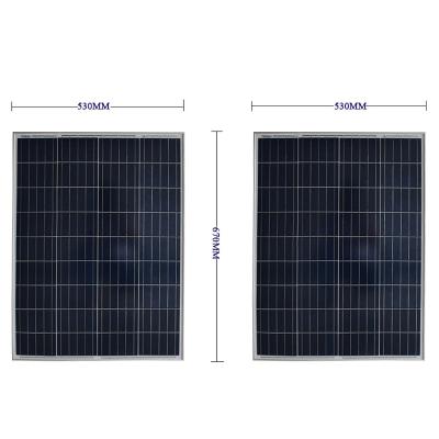 China Home Use Mini Solar Panels China Alibaba Cheap Price 100W For Home Use for sale