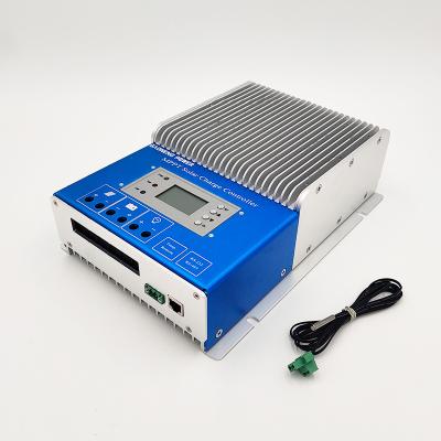 China Solar charger controller MPPT charge controller 12V/24V/48V 60A/80A/100A for off grid soalr panels charge for sale