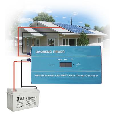 China 1kw Solar Power System Home Off Grid Power 1KW Solar Inverter With Charger For Africa Grid Solar System for sale