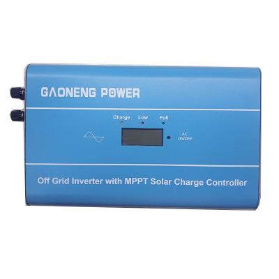 China High Power 20a 24v 500w Pure Sine Wave Solar Power Inverter Charger with Built-in MPPT Charge Controller 350*275*85mm for sale