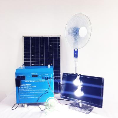 China Complete Home Portable Solar Panel Generator Kit System Set For Home for sale