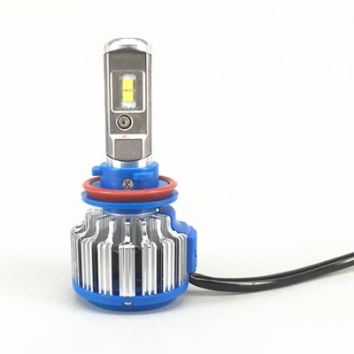 China Automotive led headlight T1 led conversion headlight kits 80w 8000lm h1 led headlight globes H7 H4 H3 HB3 9005 HB4 9006 h11 led headlight bulb for sale