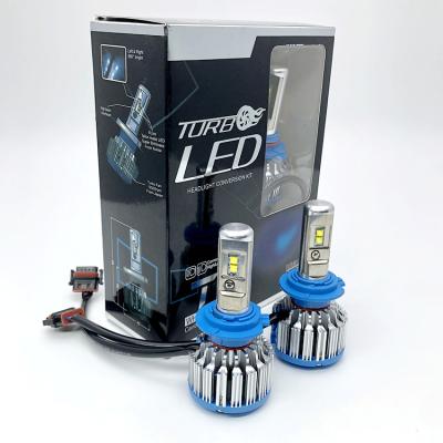 China Automotive Led Headlight Hongy T1 Led Super Bright Car Headlight 80W 8000lm H7 H11 9005 Car Headlight Lamp Led Bulb for sale