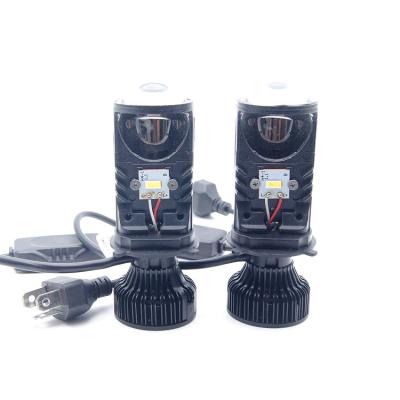 China Aluminum Powerful Automotive Lighting System Kits Auto Motorcycle Head Lights h4 4 Side Led Headlight for sale