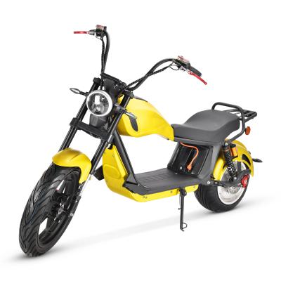 China Amoto cp-6 big tire unisex electric scooter big seat with removebale battery 2000w 20ah eec coc for sale