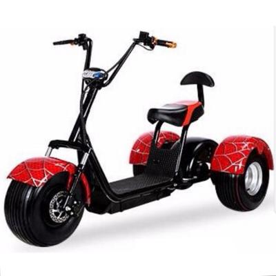 China Electric scooter citycoco unisex tricycle 1000w/1500w/2000w adult tire motorelectric cheapest wholesale for sale