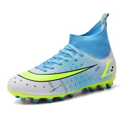 China Customization Support Men High Top Training Soccer Cleats Wholesale FG Football Boots High Quality Soccer Shoes Men Shoes for sale