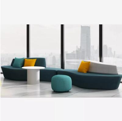 China New Office Removable Fabric Sofa Sectional Public Cover Sofa Set For Hotel for sale