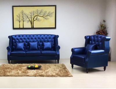 China Single Sofa American Country Massage Fabric Small Three Seat Sofa Set for sale