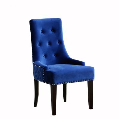 China Modern Modular Armchair Modern Custom Chair Velvet Comfortable Dining Chair for sale