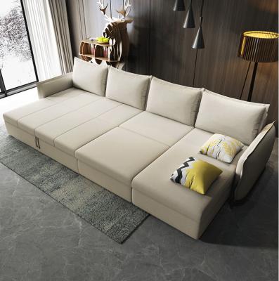 China (Other)Adjustable Modern Lazy Boy Upholster Custom Designs Fabric Sofa Bed Set for sale