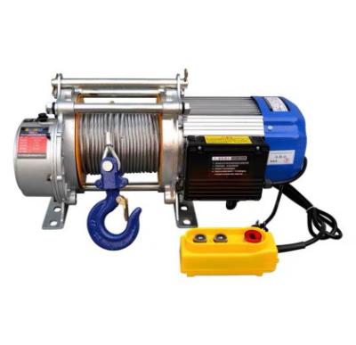 China Industry field/home multifunctional electric wire rope hoist 220v 380v 500-1000kg for sale