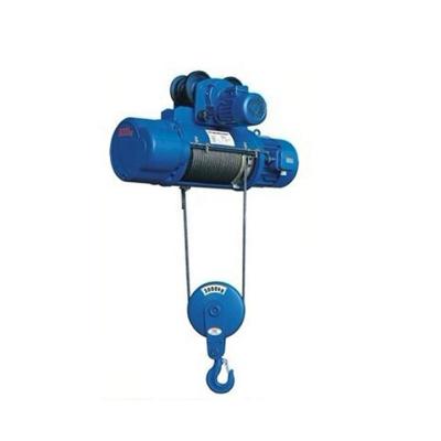 China Hotels CE ISO certification CD DM model electric wire rope hoist with copper core motor for sale for sale