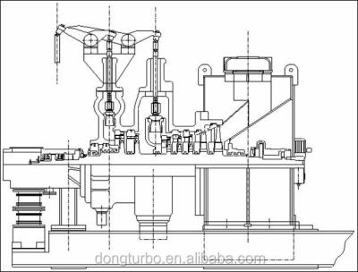 China 300MW Air Cooling Direct Extraction Sichuan 300mw Subcritical Reheat Condensing Steam Turbine zu verkaufen