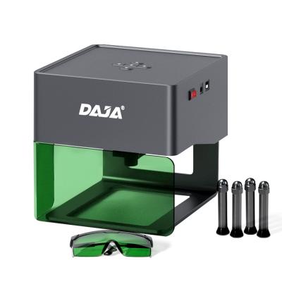 China DAJA 3000mw Laser Engraver Diy DJ6 CNC Laser Engraving Machine Fast Automated Loading Plastic Mini Logo Mark Printer Cutter Woodworking Wood for sale