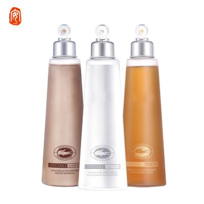 China Wholesale Color-Protection Anti Dandruff Keratin Collagen Treatment Hair Shampoo & Conditioner & Body Wash Sets For Dry Damaged Curly for sale