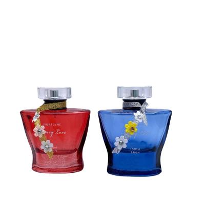 China Cosmetic 80ml Wholesale Glass Perfume Bottles for sale