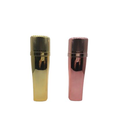 China New Design Personal Care Microphone Shape Perfume Spray Bottle for sale