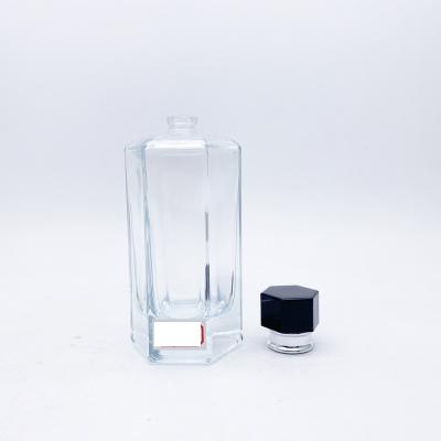 China Personal Care 100ML CLEAR Perfume Spray Bottle Glass for sale