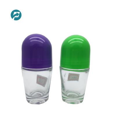 China Personal care 50ml roll on perfume bottles glass for sale