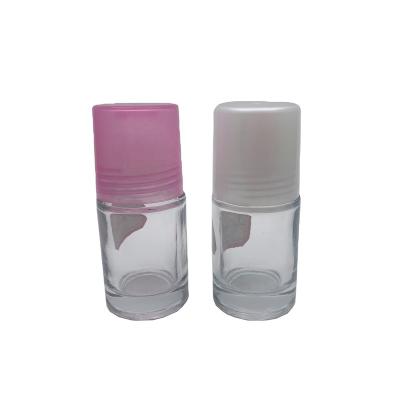 China Newest 30ml Cosmetic Roll On Glass Perfume Bottle for sale