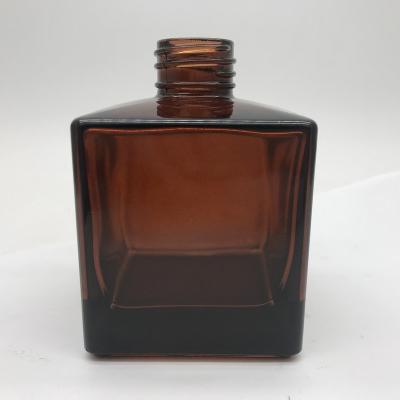 China Personal Care Hotsale 200ml Square Glass Diffuser Bottle 28/410 for sale