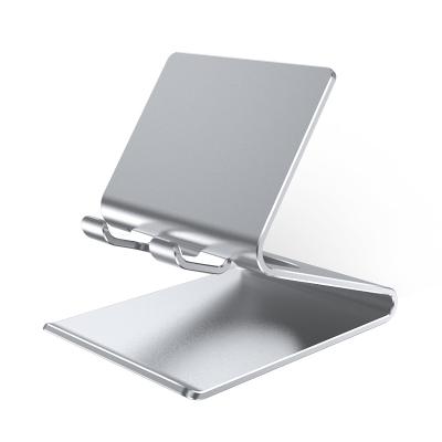 China Compatiable with Metal Portable Stable Mobile Phone iPad Aluminum Alloy Stand Smartphone Desk Holder For IPhone Huawei Xiaomi iPad for sale