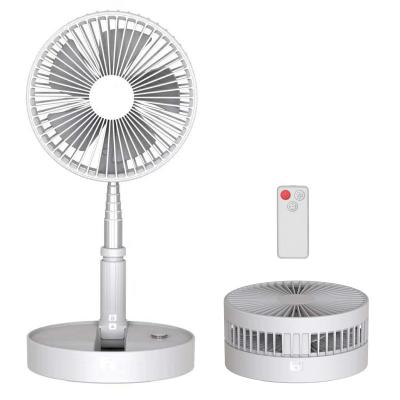 China Portable Folding Folding USB Retractable Charging Fan with Remote Control Timing Control for Camping Home for sale