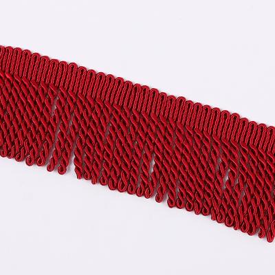 China High Quality High Quality 9CM Bullion Fringe Tassel Trim For Carpet Decoration for sale